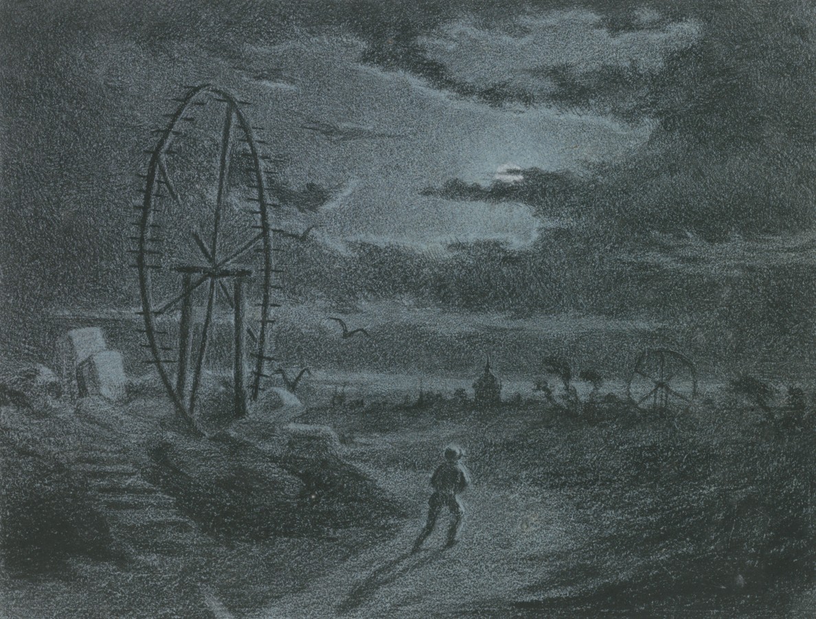 The Quarries at Gentilly, by Night